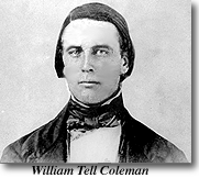 Early photograph of William Tell Coleman of the Committee of Vigilance