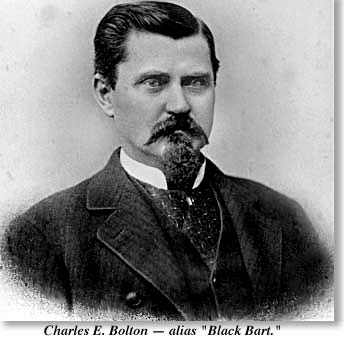 photograph of Black Bart, whose real name was Charles E. Bolton