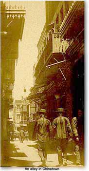 Alley in San Francisco's Chinatown